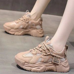autumn new white shoes casual sports women's shoes